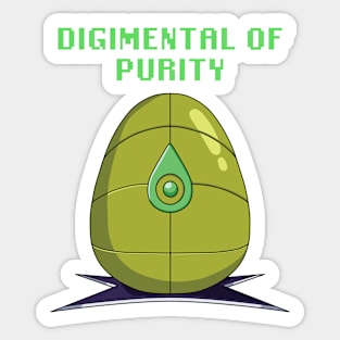 Digimental of Purity Sticker